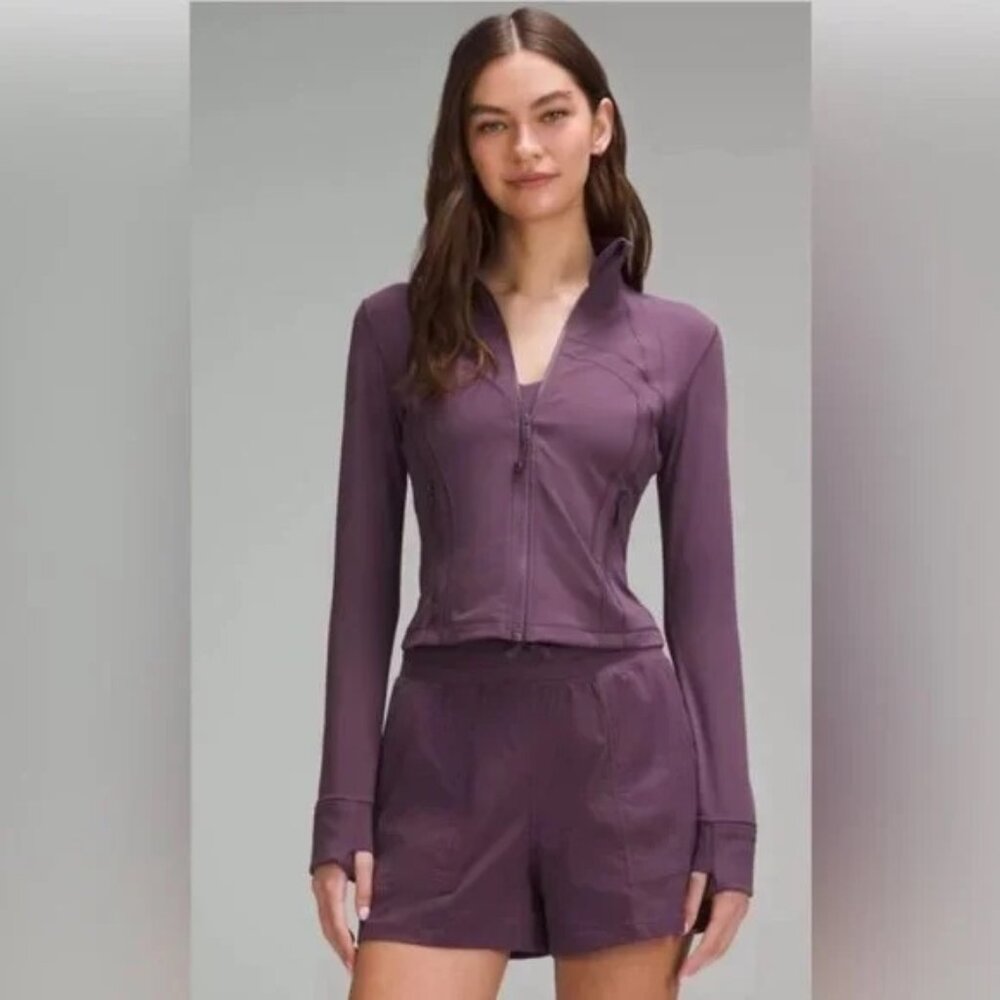 lululemon athletica Purple Zip-Up Athletic Jacket
